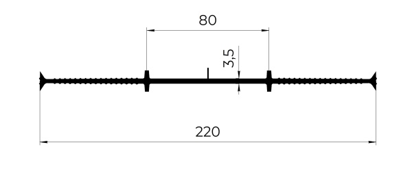 Гидрошпонка ПВХ IC-220